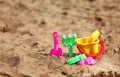 Plastic toys for the kids Royalty Free Stock Photo