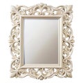 Plastic wall mirror with shatterproof frame Royalty Free Stock Photo