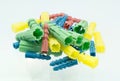 Plastic wall plugs Royalty Free Stock Photo