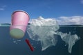 Plastic waste creating life thread to wildlife of our oceans
