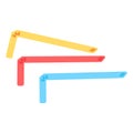 Plastic Waste Plastic Straws For Drinks Flat Icon Royalty Free Stock Photo