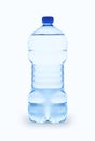 Plastic water bottle isolated Royalty Free Stock Photo