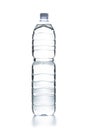 Plastic water bottle isolated on white background Royalty Free Stock Photo