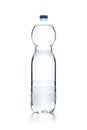 Plastic water bottle isolated on white background Royalty Free Stock Photo
