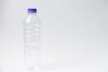 Plastic water bottle isolated on white background Royalty Free Stock Photo