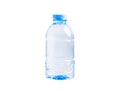 Plastic water bottle isolated on white background with clipping path, mineral, healthy concept Royalty Free Stock Photo