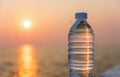 Plastic water bottle Royalty Free Stock Photo