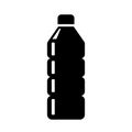 Plastic water bottle vector icon