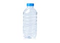 Plastic water bottle on white background with clipping path Royalty Free Stock Photo