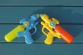 Plastic water gun , Concept Songkran Festival