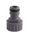 Plastic Water Hose Pipe Fitting Tap Male Faucet Connector. Royalty Free Stock Photo