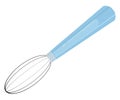 Plastic whisk, icon Royalty Free Stock Photo