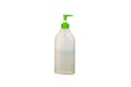 Plastic white bottle. Cleaning Products and Supplies