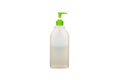 Plastic white bottle. Cleaning Products and Supplies