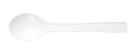 plastic white spoon
