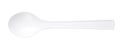 plastic white spoon Royalty Free Stock Photo