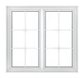 Plastic window frame Royalty Free Stock Photo
