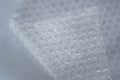 Plastic wrap texture, Polystyrene foam texture background Royalty Free Stock Photo