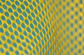 Plastic yellow net Royalty Free Stock Photo