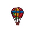 Plasticine airballoon sculpture isolated