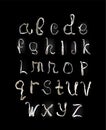 Plasticine alphabet, plasticine collection