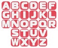 Plasticine alphabet