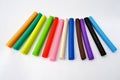 Plasticine Bars Royalty Free Stock Photo