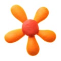 Plasticine flower