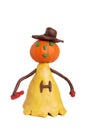 Plasticine halloween Royalty Free Stock Photo