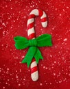 Plasticine illustration of candy cane