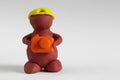 Plasticine man Royalty Free Stock Photo