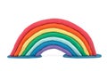 Plasticine rainbow