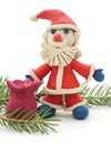 Plasticine Santa Claus.