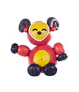 Plasticine sheep. Chinese horoscope Royalty Free Stock Photo