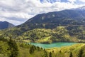 Plastira lake in Central Greece Royalty Free Stock Photo