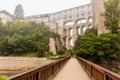 Plastovy most bridge at Cesky Krumlov chateau, Czech Republ