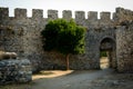 Platamon Castle near Platamonas city Greece Royalty Free Stock Photo