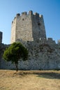 Platamon Castle near Platamonas city Greece Royalty Free Stock Photo