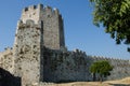 Platamon Castle near Platamonas city Greece Royalty Free Stock Photo