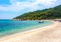 Platanitsi beach on Sithonia peninsula, Chalkidiki, Greece Royalty Free Stock Photo