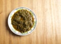A plate of Afang soup