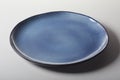 Plate with bright blue enamel