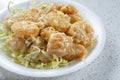 plate of coconut shrimp, Chinese food