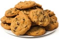 a plate of cookies Royalty Free Stock Photo