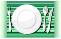 Plate and Cutlery Background