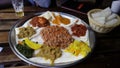 A plate of Ethiopian food
