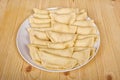 Plate Of Freshly Prepared Meat Patties