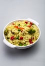 Veg biryani or vegetable pulav or cooked rice