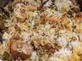 A plate of Jackfruit  Biryani Royalty Free Stock Photo