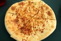 Plate of Megruli Khachapuri Royalty Free Stock Photo